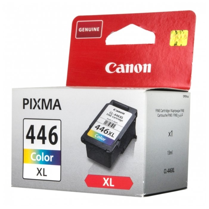 Canon CL-446XL 8284B001 Картридж для PIXMA MG2440/2540. Цветной, 300 стр.