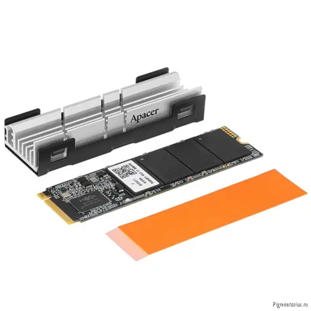 M.2 2280 2TB Apacer AS2280Q4 Client SSD AP2TBAS2280Q4-1 PCIe Gen4x4 with NVMe, 5000/4400, IOPS 750K,