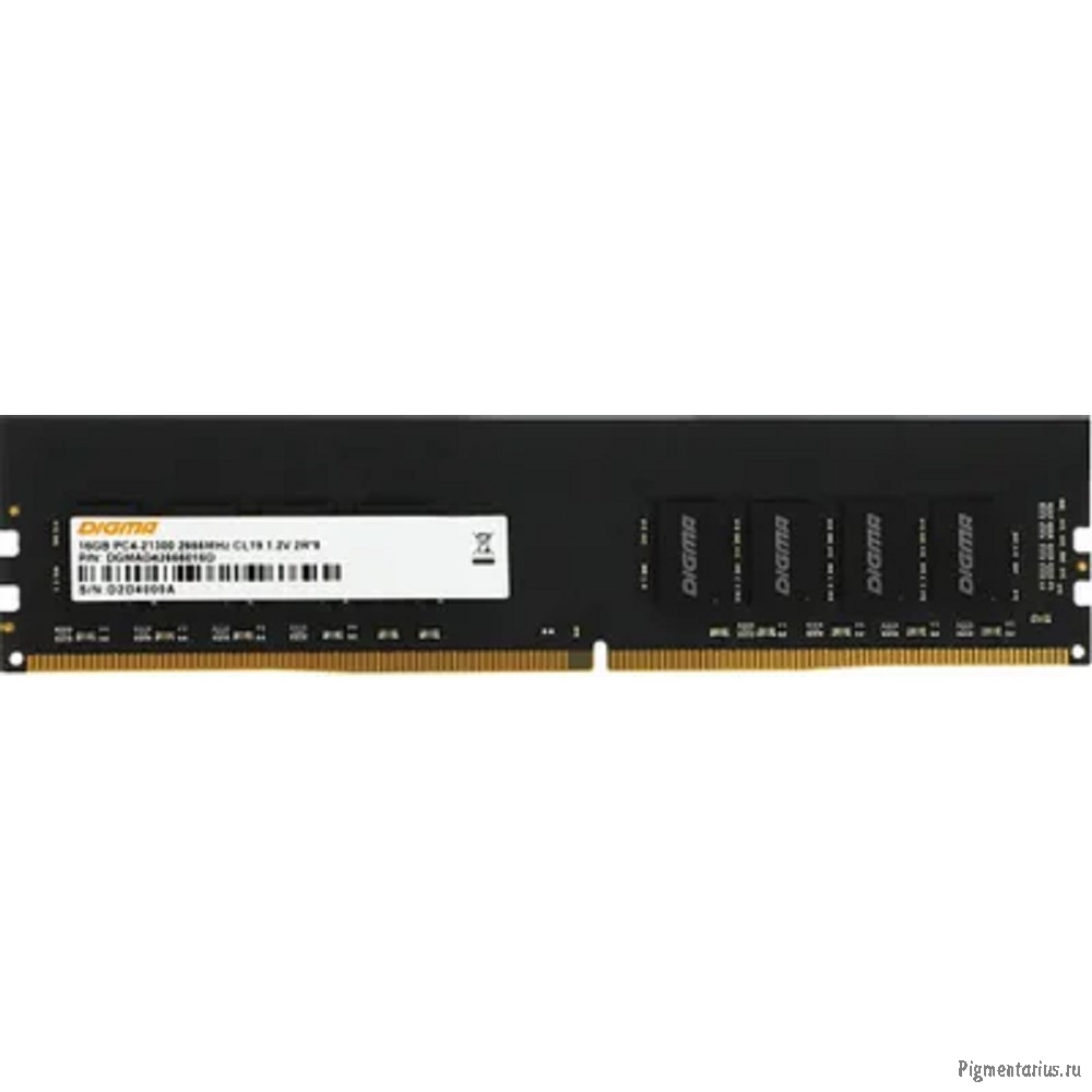 Digma DDR4 DIMM 16GB DGMAD42666016D PC4-21300, 2666MHz