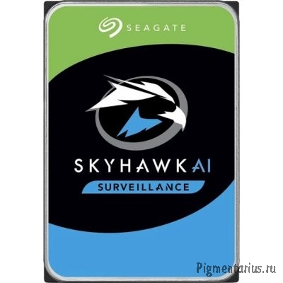 Жесткий диск Seagate SkyHawk (ST8000VX009) 8TB {SATA 6 Гбит/с, 7200 rpm, 256 mb buffer}