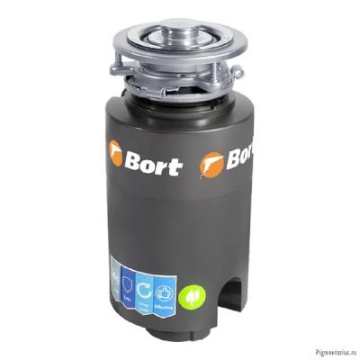 Bort Измельчитель пищевых отходов TITAN 4000 {390 Вт; 4,2 кг/мин; 2800 об/мин; 1200 мл; Металл ; наб