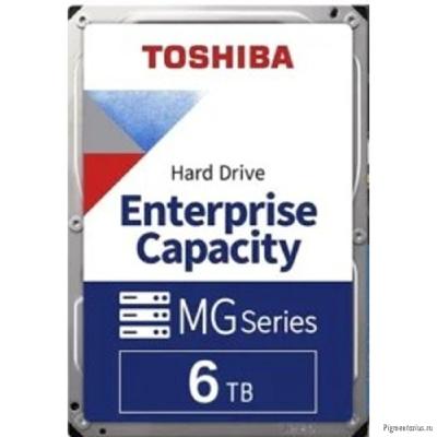 6TB Toshiba Enterprise Capacity (MG06SCA600A)  {SAS-III, 7200 rpm, 256Mb buffer, 3.5"}
