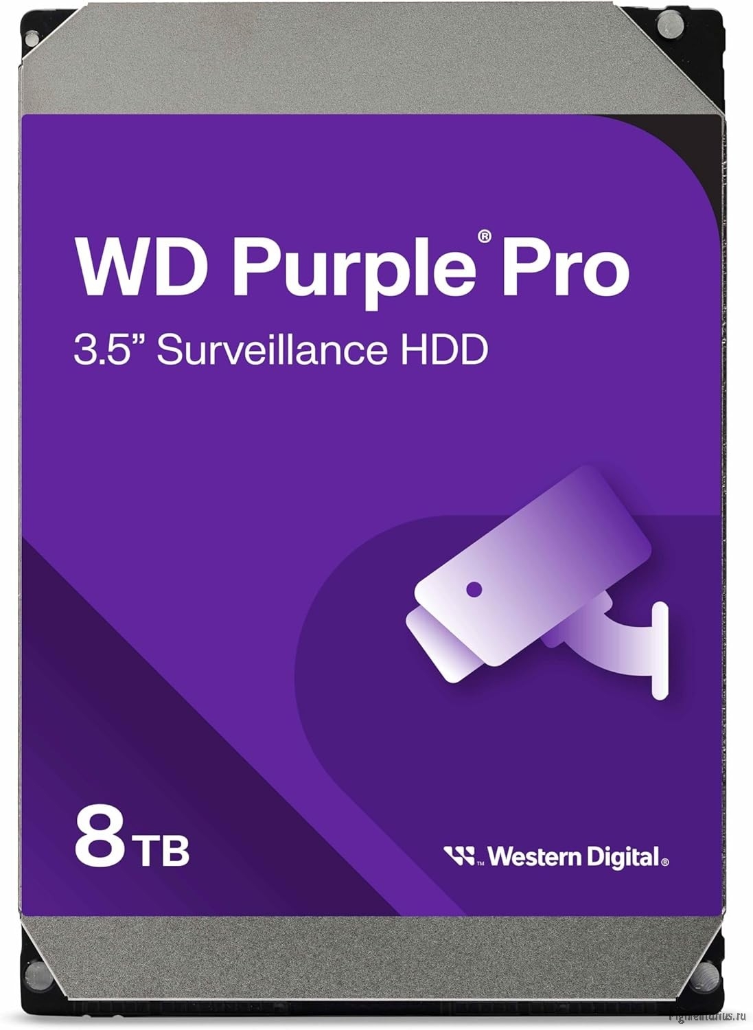Жесткий диск WD Purple Pro (WD8002PURP) 8TB {Serial ATA III, 7200- rpm, 256Mb, 3.5"}