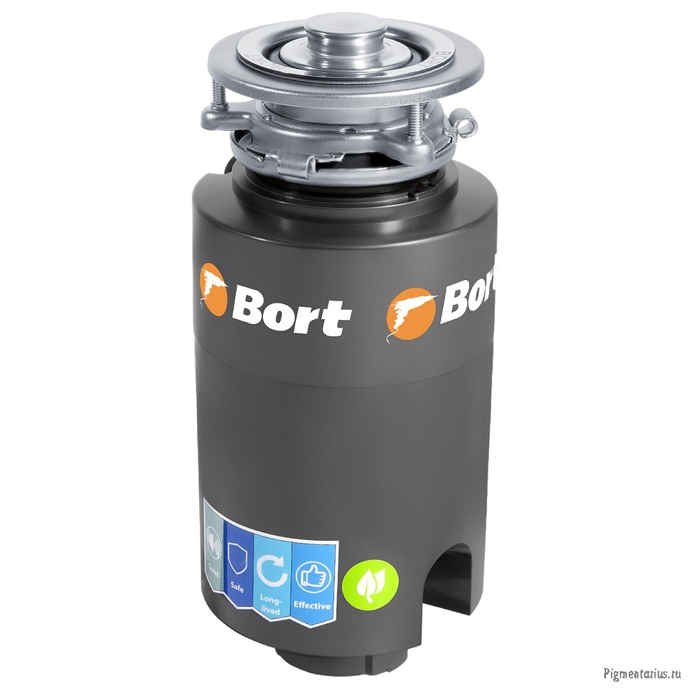 Bort Измельчитель пищевых отходов TITAN 4000 (Control) {Мощность л.с. 0,75 ; 560 Вт; 4,2 кг/мин; 320