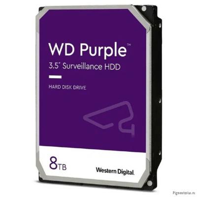 Жесткий диск WD Purple (WD85PURU) 8TB {Serial ATA III, 5640- rpm, 256Mb, 3.5"}