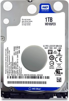 Жесткий диск WD Blue (WD10SPZX) 1TB {SATA 6Gb/s, 5400 rpm, 128Mb buffer}