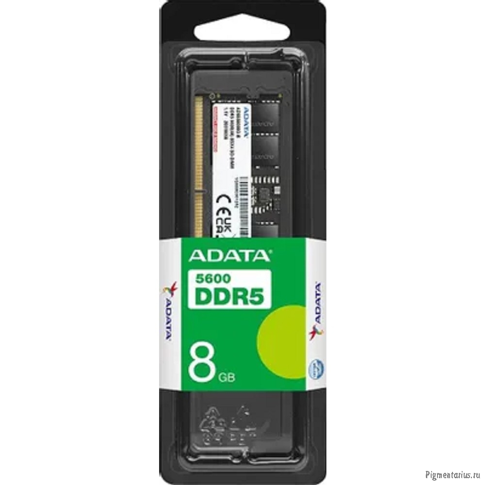 A-data DDR5 DIMM 8GB DDR5-5600 AD5U56008G-S 
