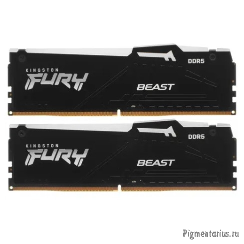 Оперативная память Kingston DDR5 32GB Kit (2x16Gb) 5600 MT/s CL40 KF556C40BBAK2-32