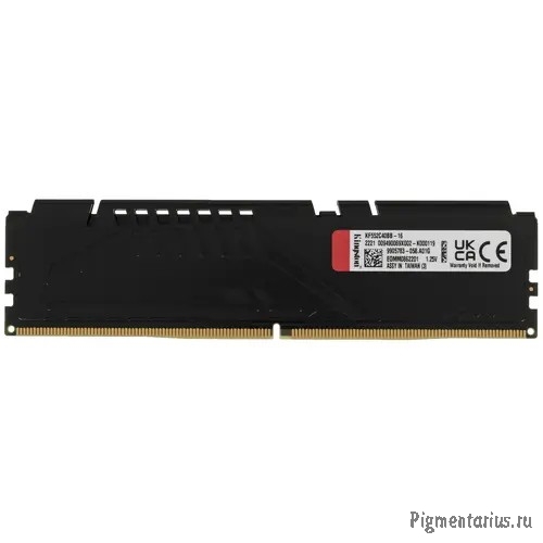 Оперативная память Kingston DDR5 16GB 5200 MT/s CL40 KF552C40BB-16