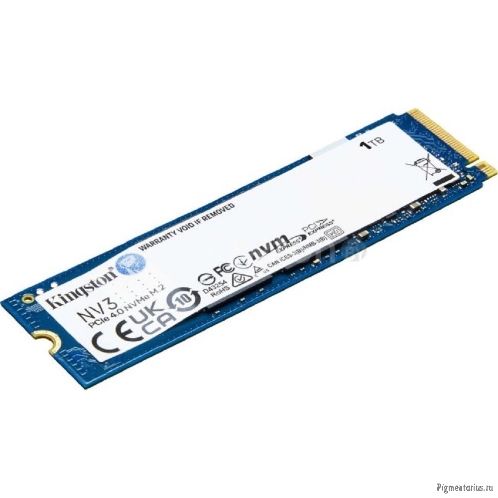 SSD накопитель Kingston SNV3S/1000G M.2 1ТБ