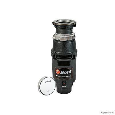 Bort Измельчитель пищевых отходов MASTER ECO CONTROL {390 Вт; 3,3 кг/мин; 3500 об/мин; 1050 мл; Мета