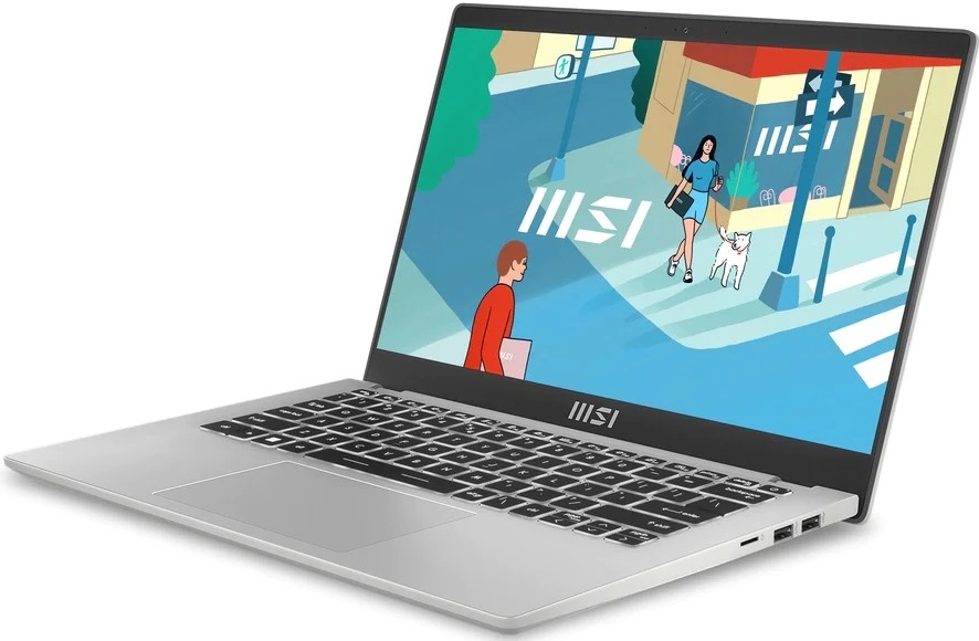 Ноутбук MSI Modern 14 C13M-1085XRU [9S7-14J111-1085] Silver 14"