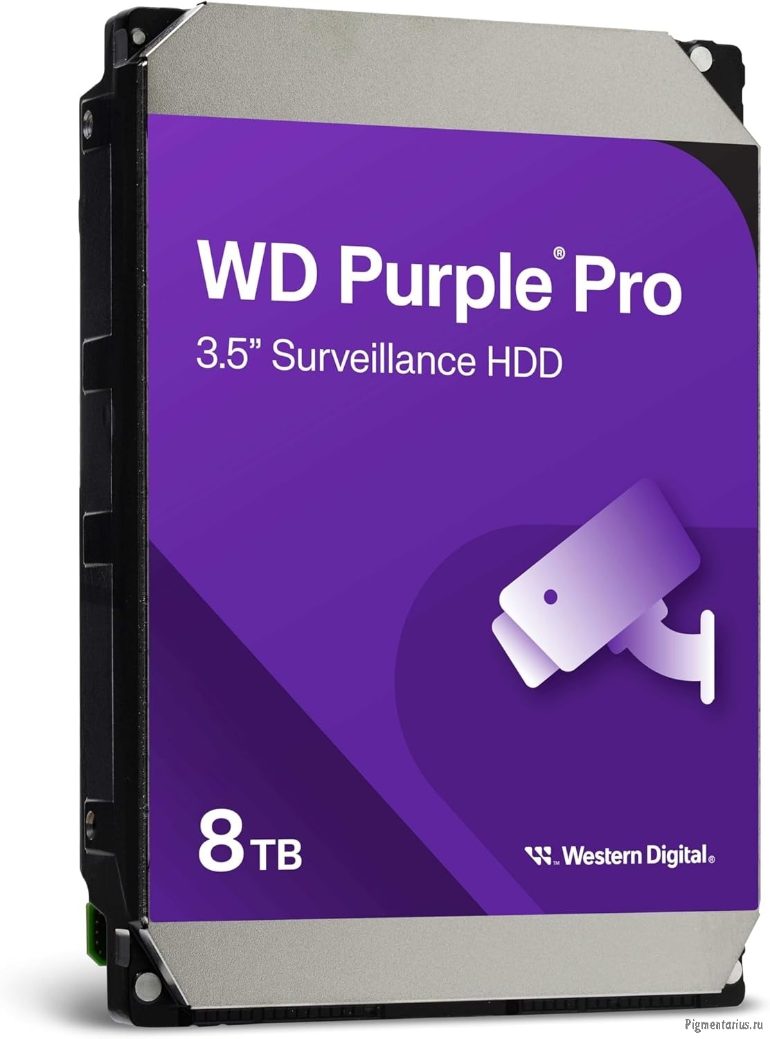Жесткий диск WD Purple Pro (WD8002PURP) 8TB {Serial ATA III, 7200- rpm, 256Mb, 3.5"}