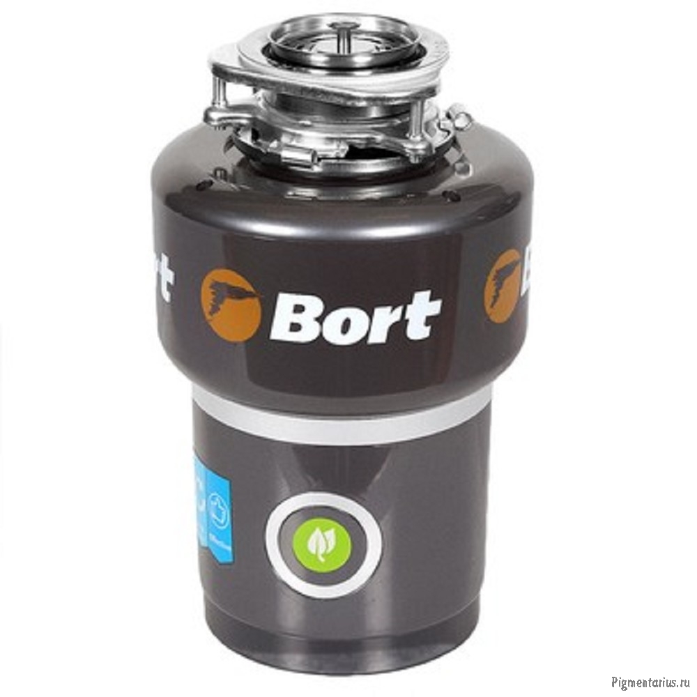 Bort Измельчитель пищевых отходов TITAN 5000 {560 Вт;  5,2 кг/мин; 3200 об/мин; 1400 мл; Нержавеющая