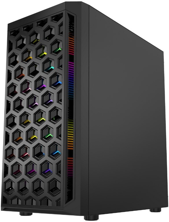 Корпус Powercase Mistral Micro T3B черный CMIMTB-L3