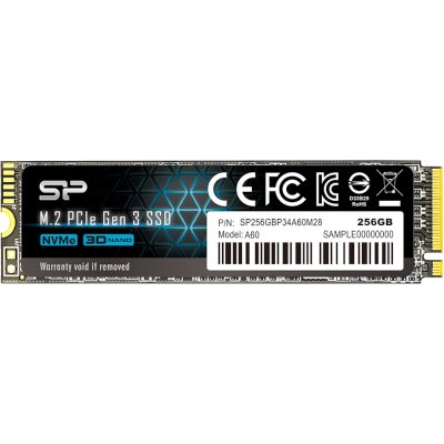 SSD накопитель Silicon Power P34A60 SP256GBP34A60M28 M.2 256Gb SSD накопитель Silicon Power P34A60 SP256GBP34A60M28 M.2 256Gb