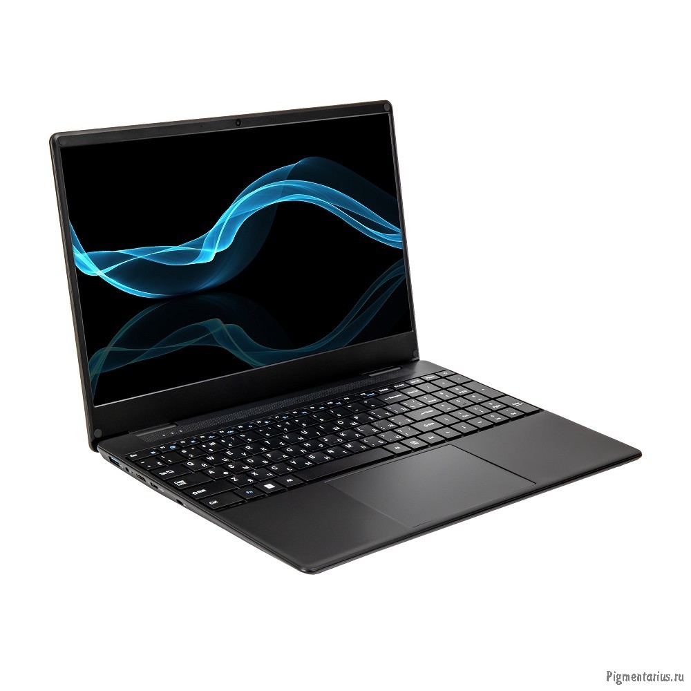 Ноутбук Hiper Workbook [U26-15FII3100R16S5WPG] black 15.6"