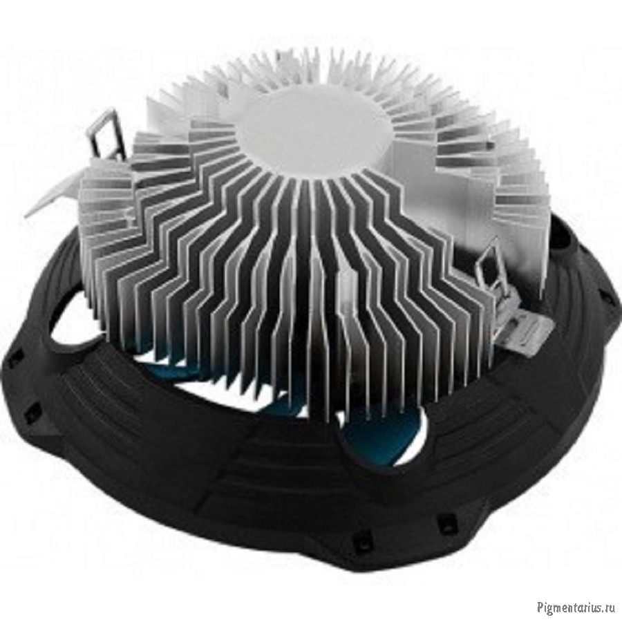 Cooler Aerocool BAS U-PWM Soc-FM2+/AM2+/AM3+/AM4/1150/1151/1155/ 4-pin 15-26dB Al 110W 361gr Ret