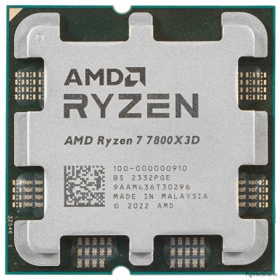 CPU AMD Ryzen 7 7800X3D OEM (100-000000910) {4.2-5.0Ghz, AM5}
