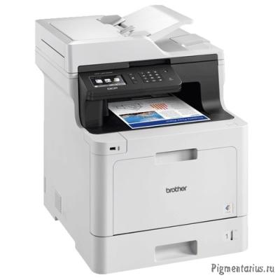 Brother DCP-L8410CDW МФУ, A4, цветной лазерный, 31стр/мин, 512Мб, дуплекс, ADF50, GigaLAN, WiFi, US Brother DCP-L8410CDW МФУ, A4, цветной лазерный, 31стр/мин, 512Мб, дуплекс, ADF50, GigaLAN, WiFi, US