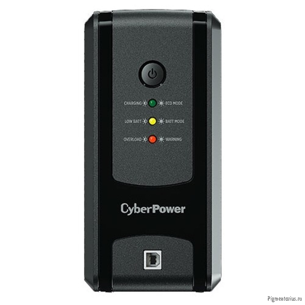 CyberPower UT850EG ИБП {Line-Interactive, Tower, 850VA/480W USB/RJ11/45 (3 EURO), 12В/7 Ач х 1}