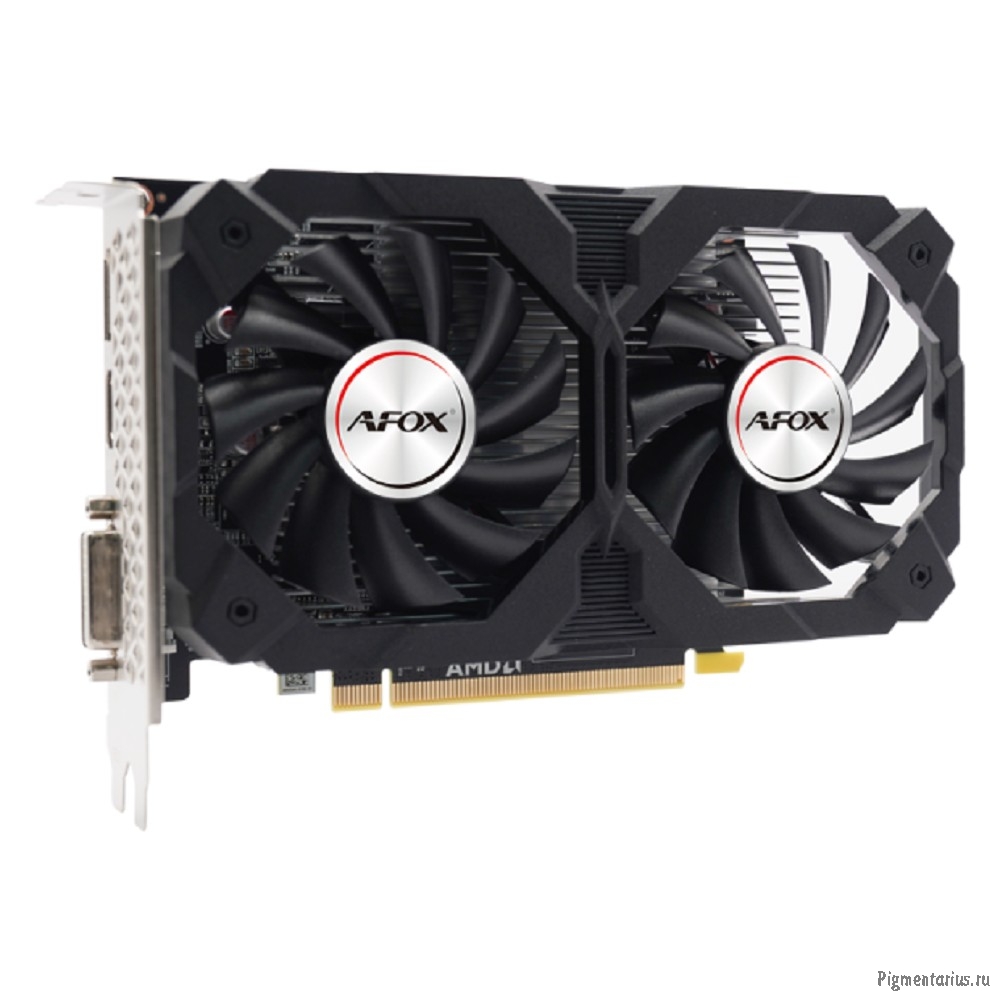 Видеокарта AFOX Radeon RX550 8GB GDDR5 128Bit DVI/HDMI/DP ATX 2FAN (AFRX550-8192D5H2-V2) RTL