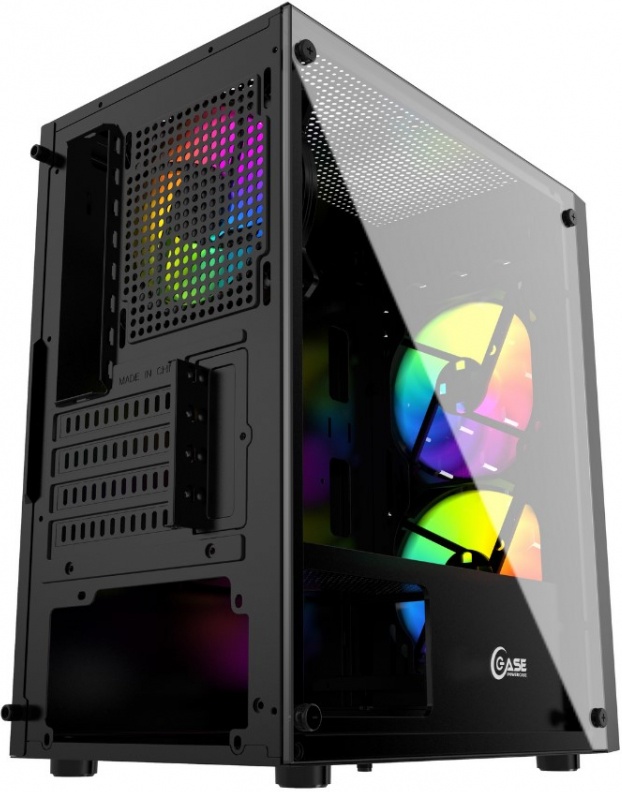 Корпус Powercase Mistral Micro T3B черный CMIMTB-L3