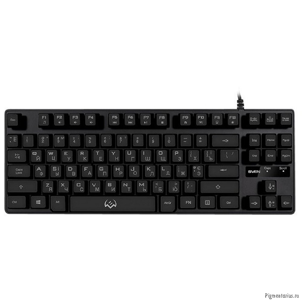 Игровая клавиатура Sven KB-G7400 (87кл., 12 Fn функций, подсветка)