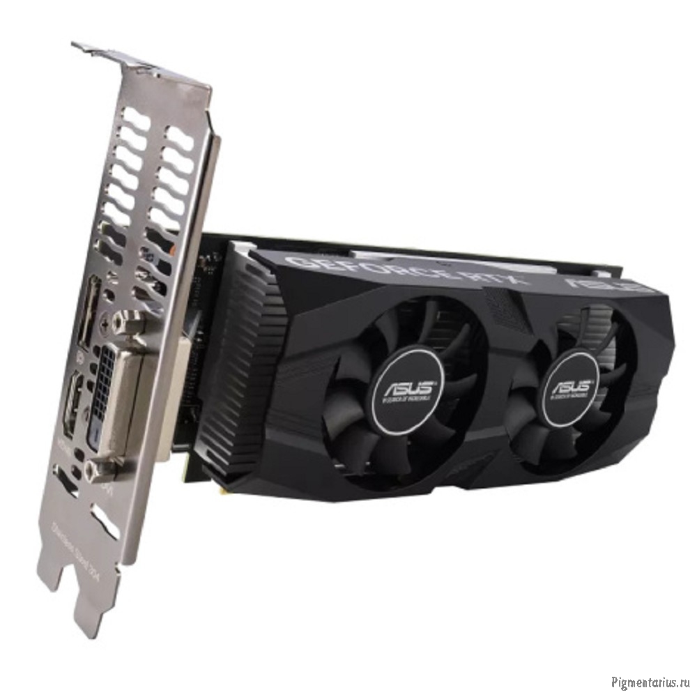 Видеокарта ASUS GeForce RTX3050-O6G-LP-BRK (90YV0KQ0-M0NA00) 6GB