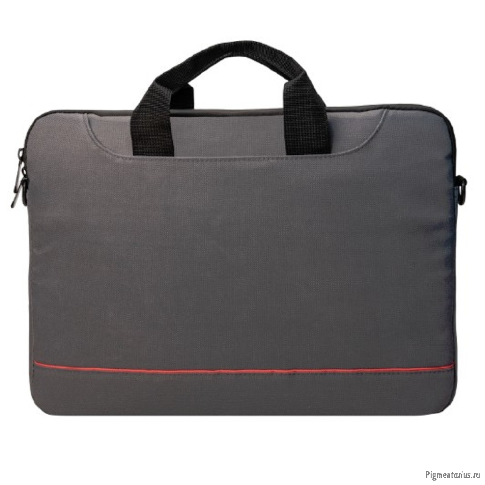 Сумка PORTCASE KCB-141GY (нейлон, серая до 15,6")