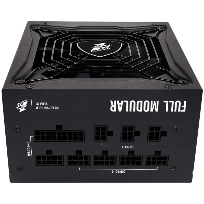 1STPLAYER STEAMPUNK 850W / ATX 2.4, APFC, 80 PLUS GOLD, 140mm fan, full modular / PS-850SP