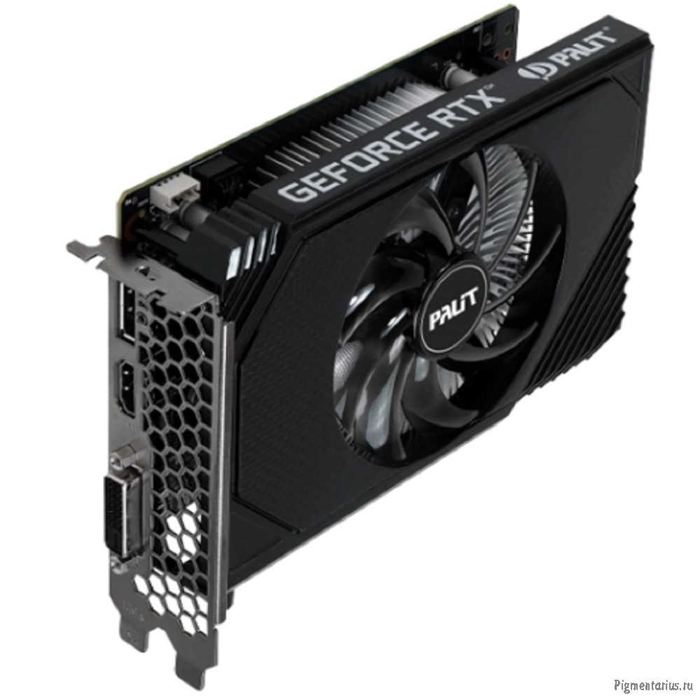 Видеокарта PALIT RTX3050 STORMX OC 6G (NE63050S18JE-1070F) GDDR6 96bit