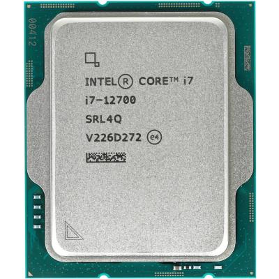 CPU Intel Core i7-12700 Alder Lake OEM {2.1 ГГц/ 4.9 ГГц в режиме Turbo, 25MB, Intel UHD Graphics 77