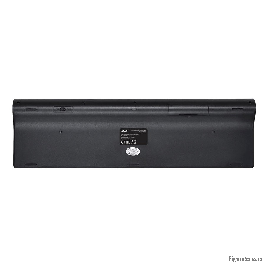 Acer OKR020 [ZL.KBDEE.004] wireless keyboard USB slim Multimedia black 