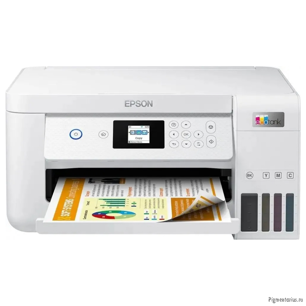  Epson L4266 [C11CJ63516/C11CJ63511] {A4,  белый,  33 стр/мин, Wi-Fi, USB, СНПЧ}