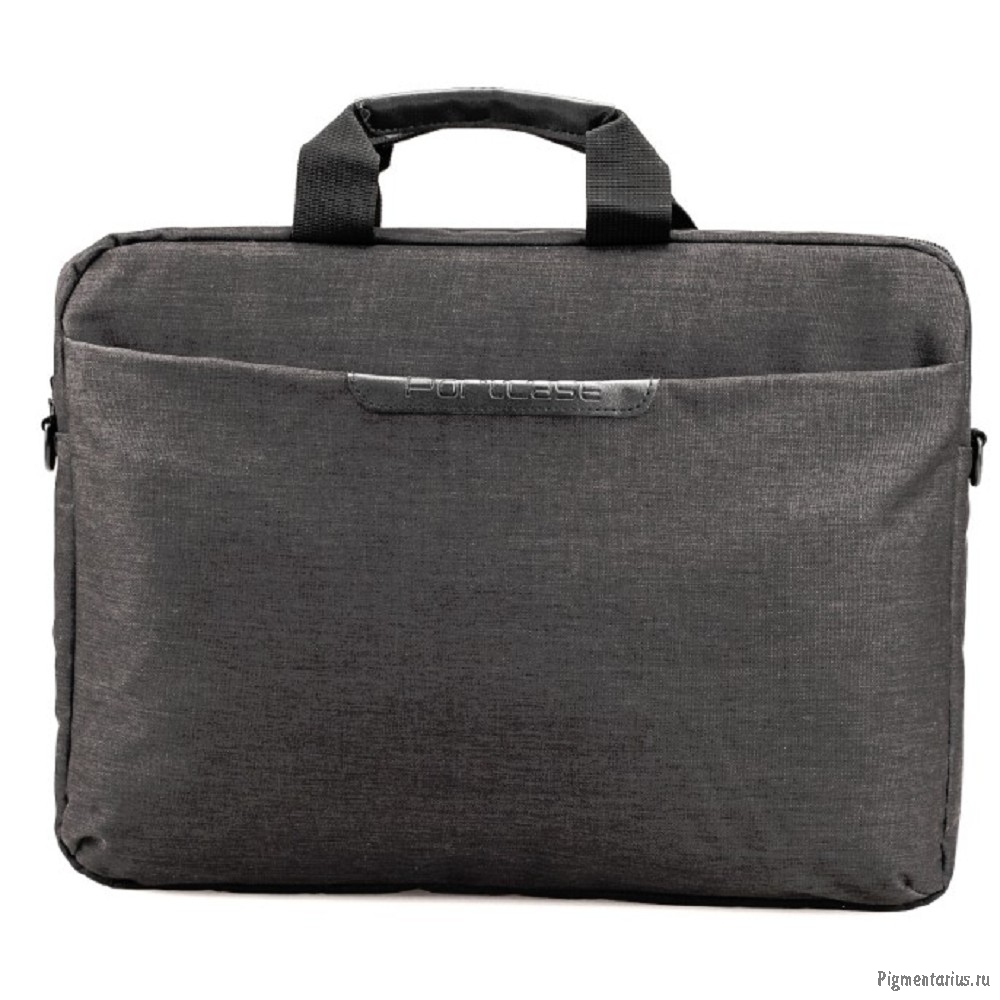 Сумка PORTCASE KCB-161Black (нейлон, черная до 15,6")