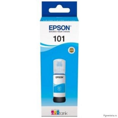 EPSON C13T03V24A  Контейнер 101 с голубыми чернилами для L4150/L4160/L6160/L6170/L6190, L6290 70 мл.