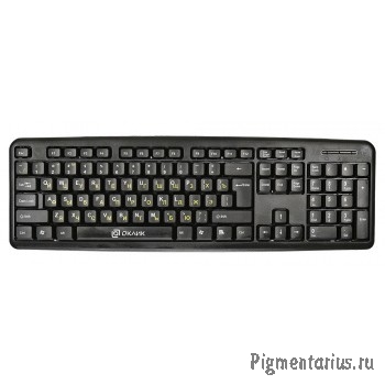 Клавиатура Oklick 130M черный USB [337077]