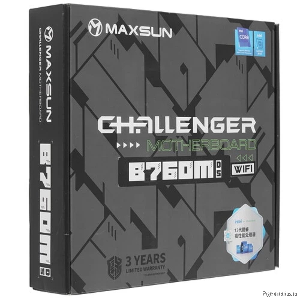 Материнская плата MAXSUN MS-Challenger B760M D5 WIFI V1/V2