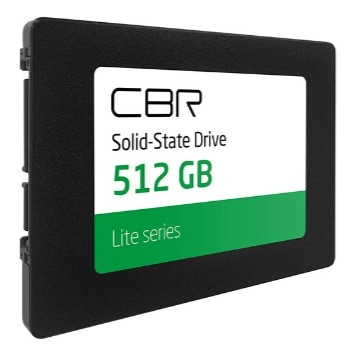SSD накопитель CBR SSD-512GB-2.5-LT22 серия "Lite" 512GB