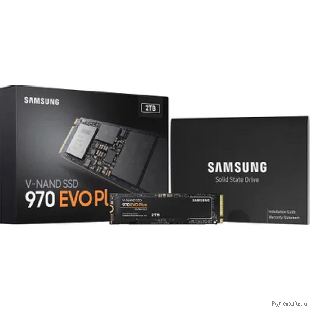 SSD накопитель Samsung 970 EVO Plus MZ-V7S2T0B/AM 2ТБ