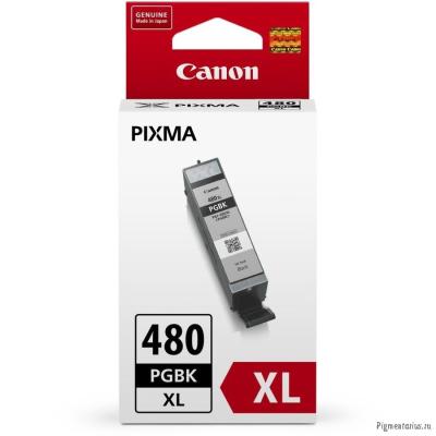 Canon PGI-480XL PGBK 2023C001 Картридж для PIXMA TS6140/TS8140/TS9140/TR8540, 400 стр. пигментный чё