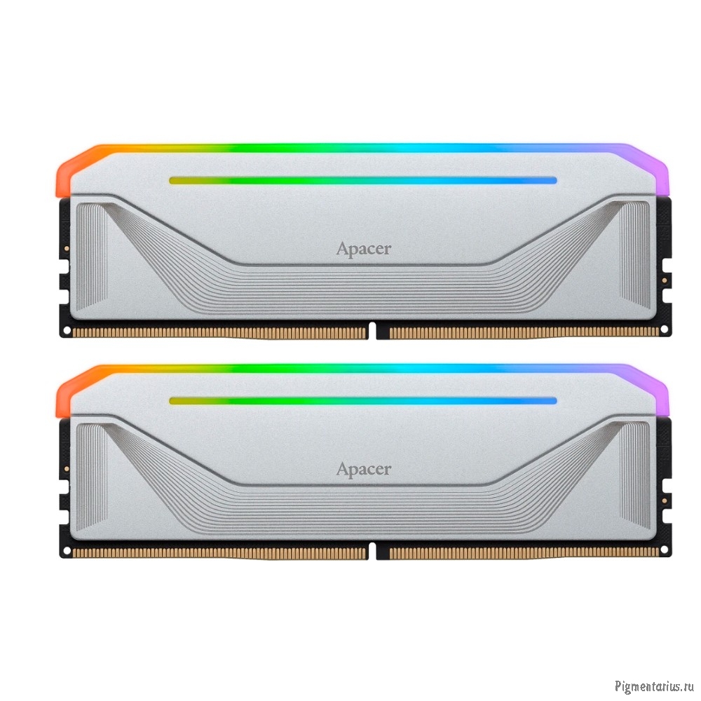 Apacer DDR5 32GB 6800MHz DIMM NOX RGB White Kit (2x16GB) AH5U32G68C592NWAA-2
