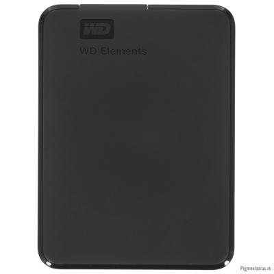 WD Portable HDD 5TB Elements Portable WDBU6Y0050BBK-WESN 2,5" 5400RPM USB 3.0 Black (C6B)