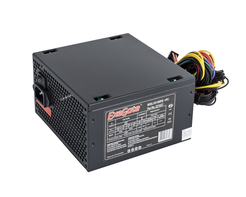 Блок питания Exegate EX221637RUS ATX-450NPXE(+PFC) 450W