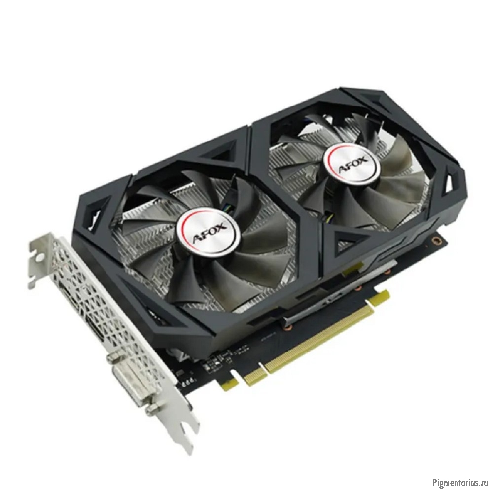 Видеокарта AFOX GTX1660SUPER 6GB GDDR6 192bit DP/DV/HDMI ATX DUAL FAN RTL (AF1660S-6144D6H7-V2/V4)  