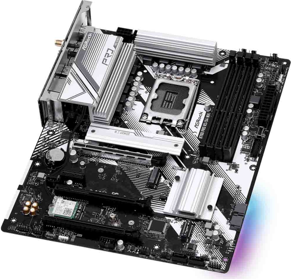 Материнская плата ASRock B760 PRO RS/D4 WIFI