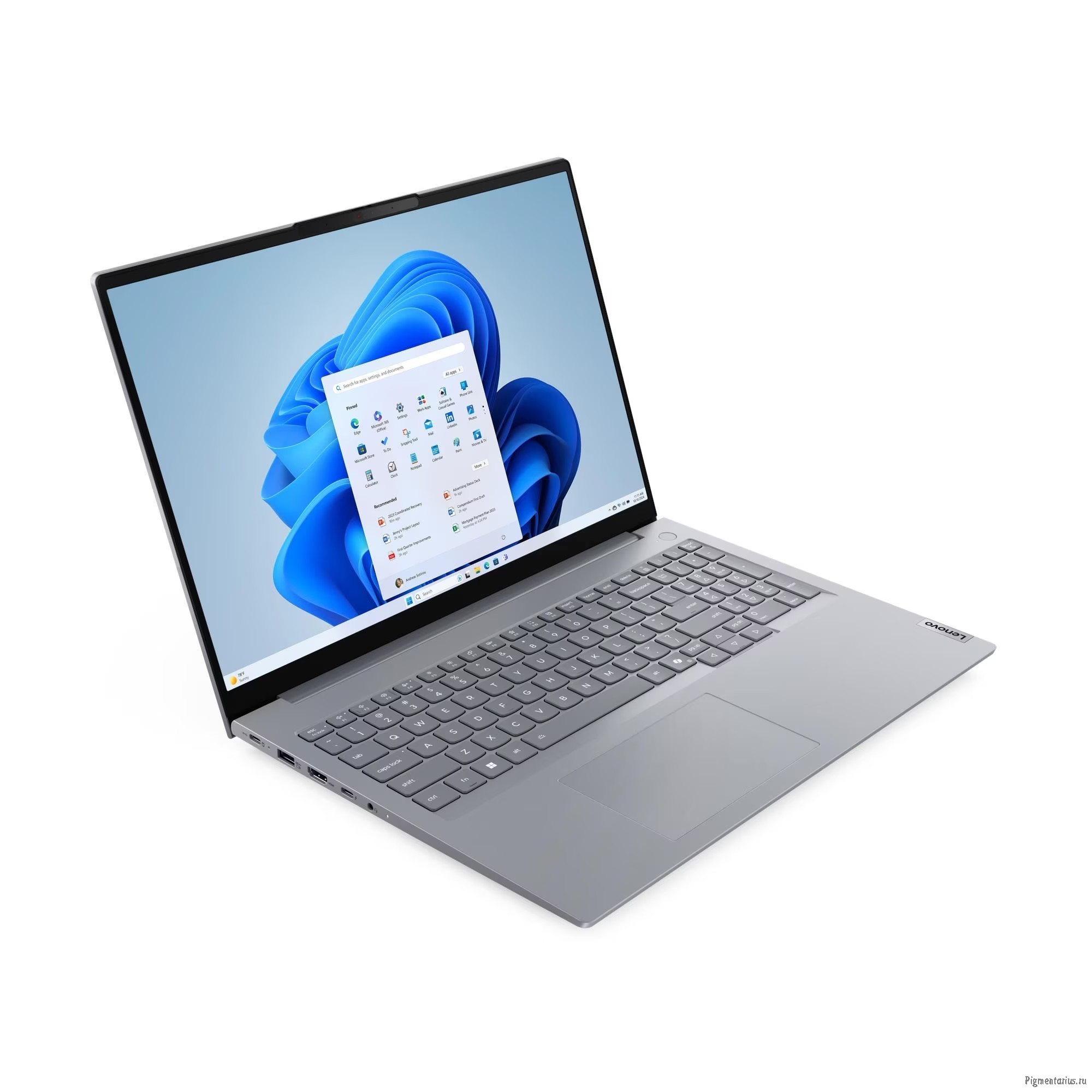 Ноутбук Lenovo ThinkBook 16 G8 IAL [21SK0027GQ_PRO] Arctic Grey 16"