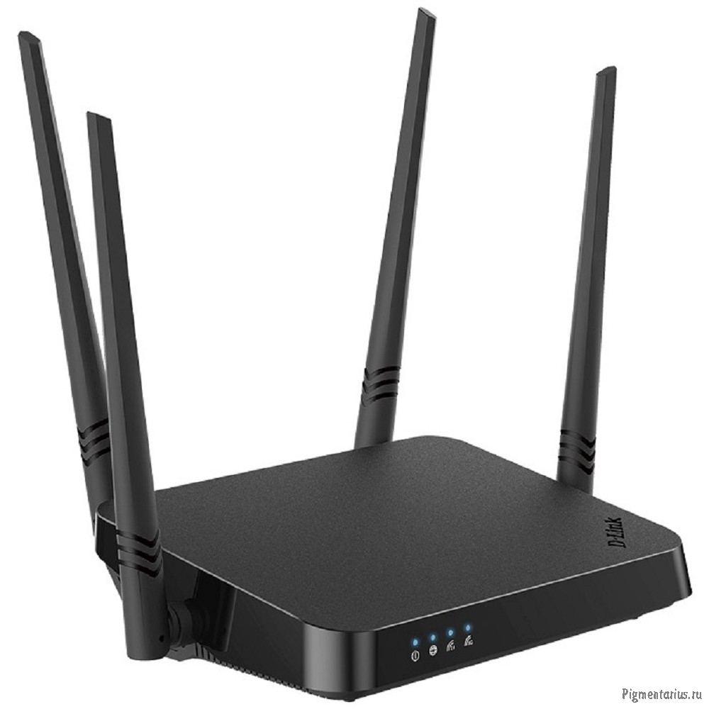D-Link DIR-822/RU/E1A Беспроводной двухдиапазонный маршрутизатор AC1200 Wave 2 с поддержкой MU-MIMO 