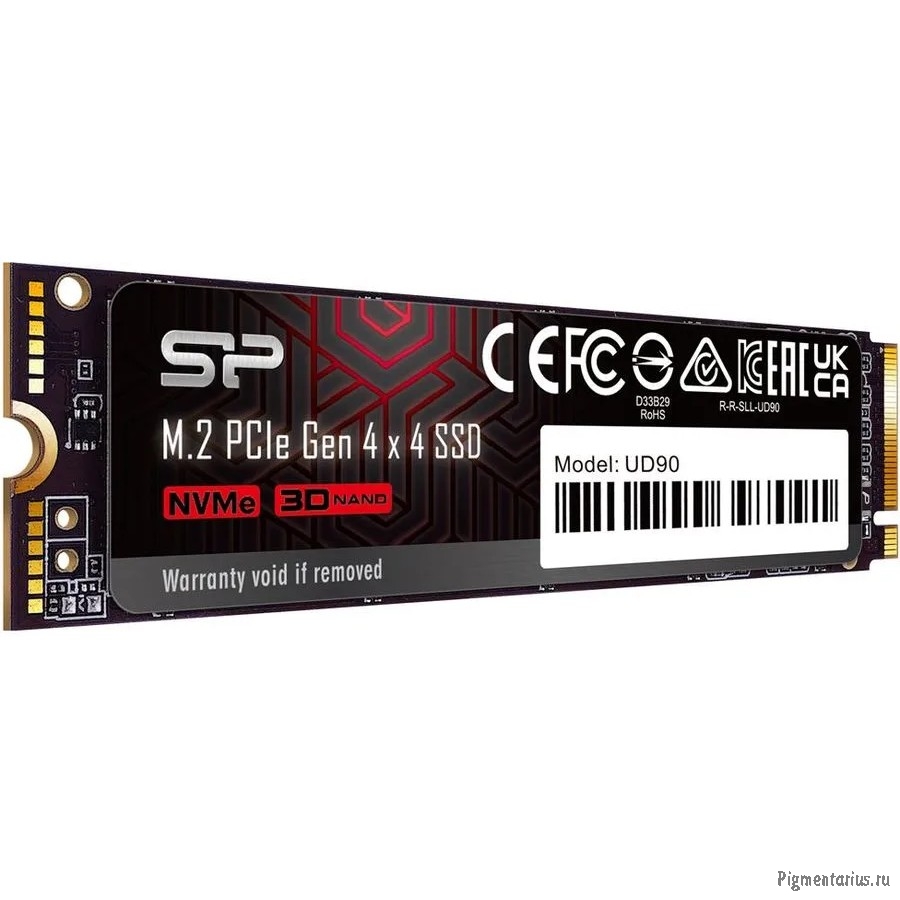 Silicon Power SSD M.2 2TB  UD90, M.2 2280, PCI-E 4x4, [R/W -5000/4800 MB/s]
